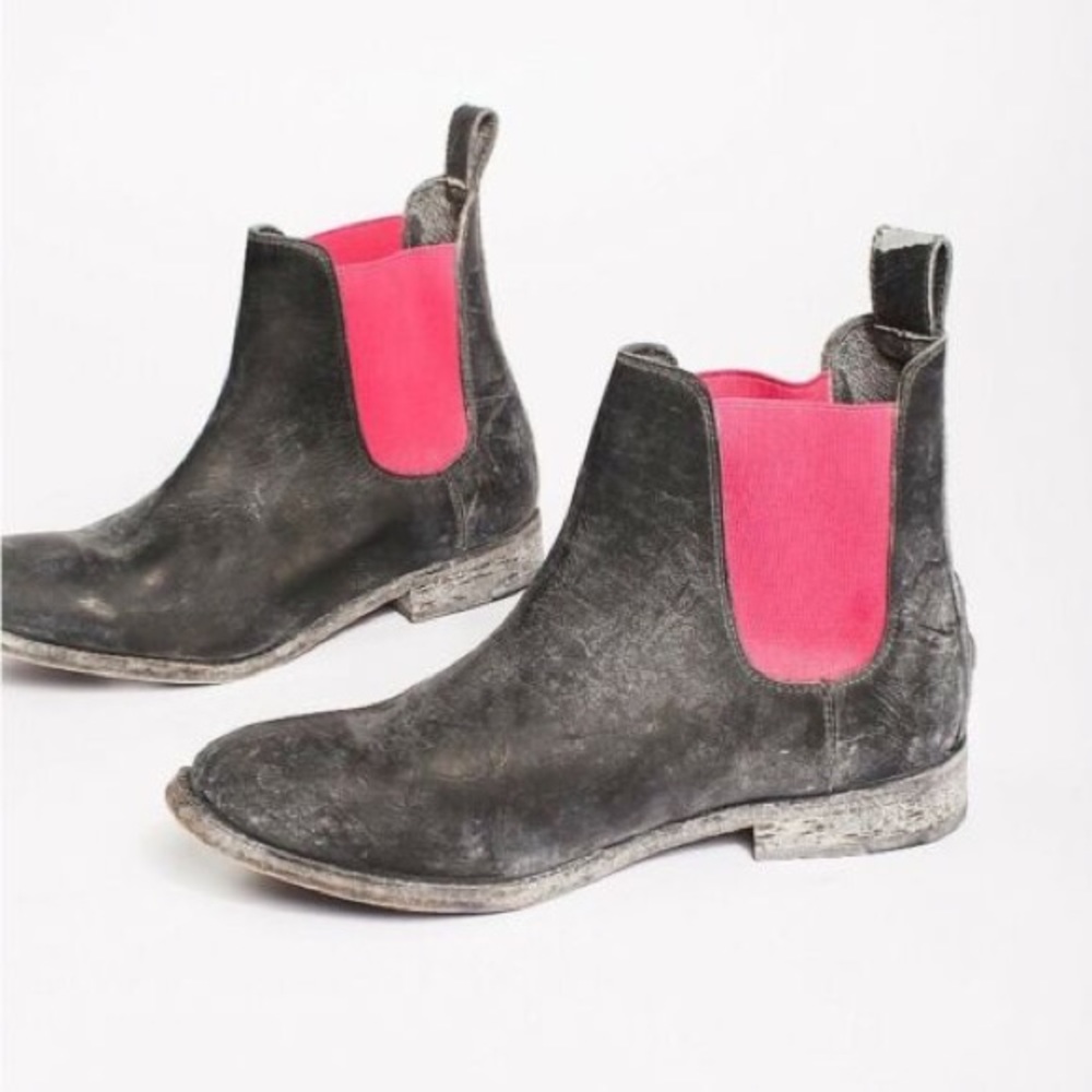Free People X Farylrobin Leather Janice Boots